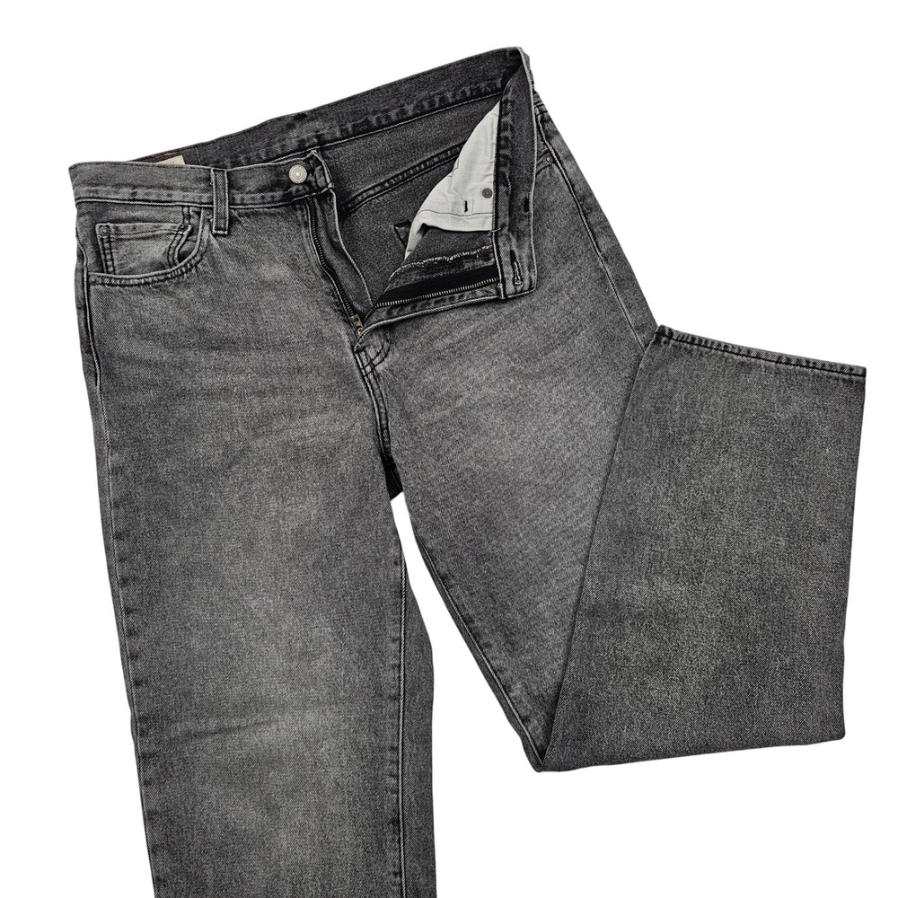 Levi's‎ 568 Stay Loose Jeans Mens W33 L30 Black Grey Relaxed Straight Skate 90s